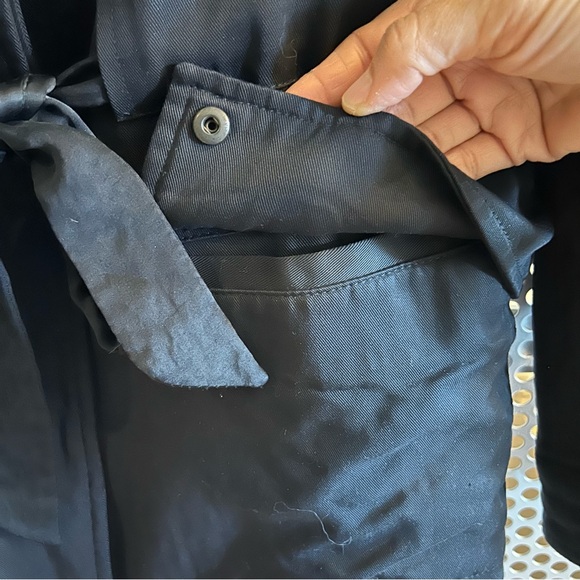 All Saints Aiya Utility Jacket Size Small in Black GUC - Picture 10 of 14